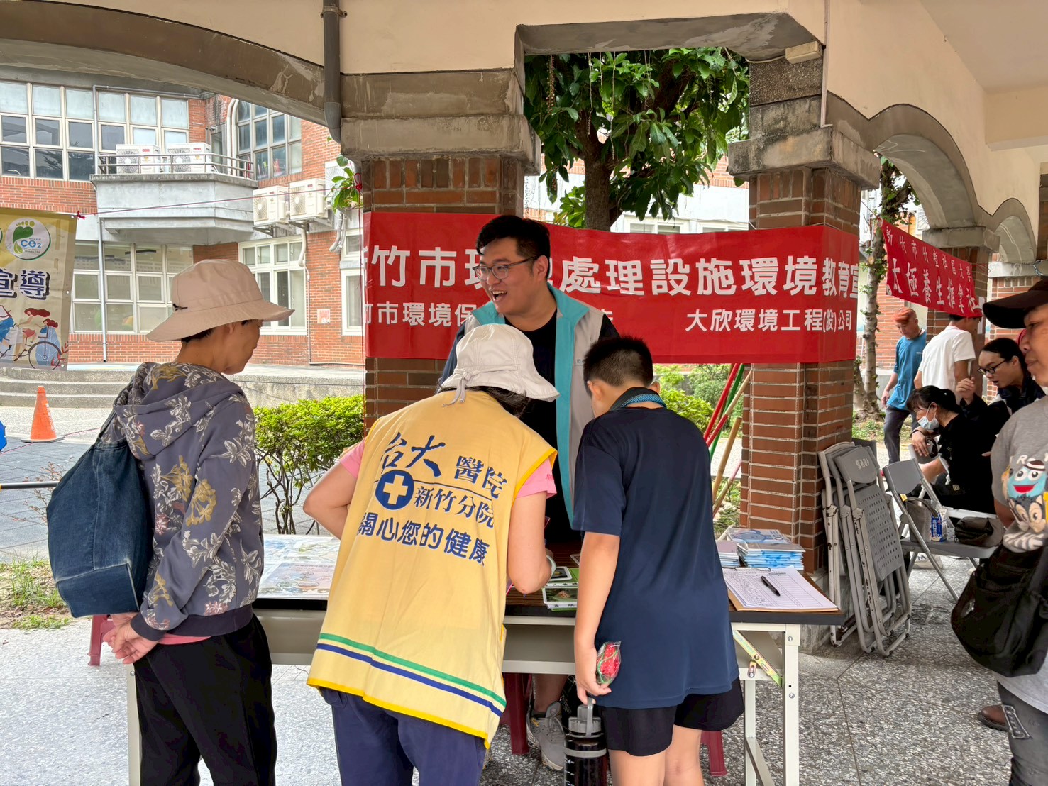 新竹市北區舊社國小-『金竹里親子家庭日』環境教育宣導-照片3