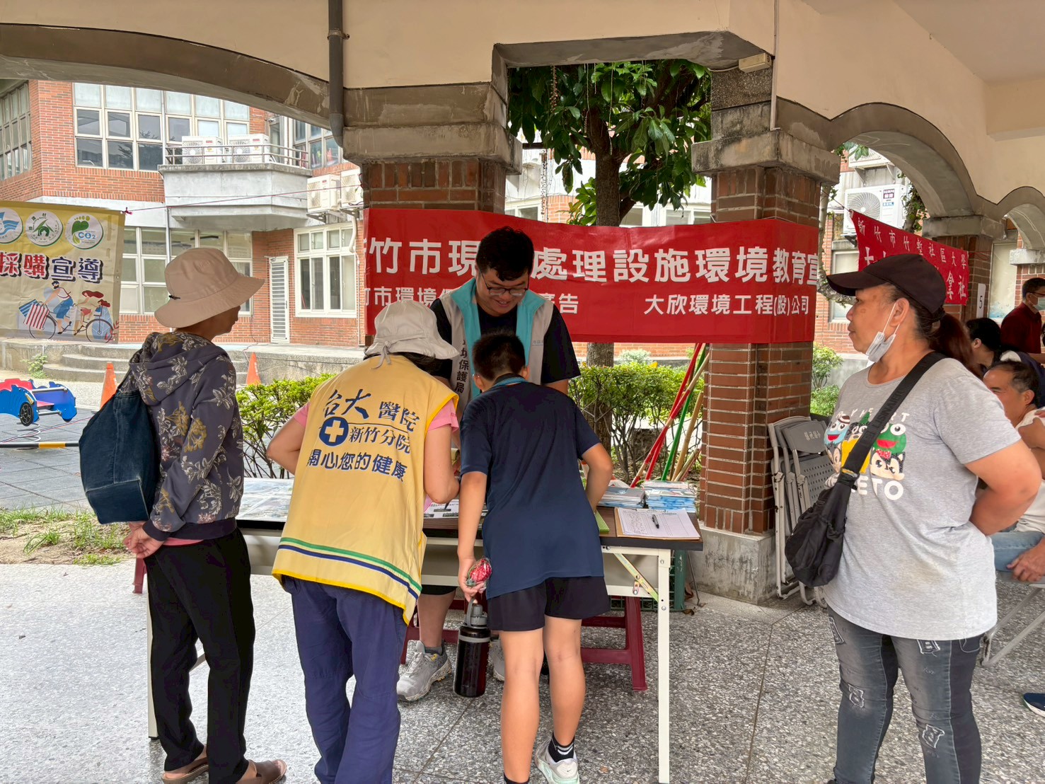 新竹市北區舊社國小-『金竹里親子家庭日』環境教育宣導-照片5