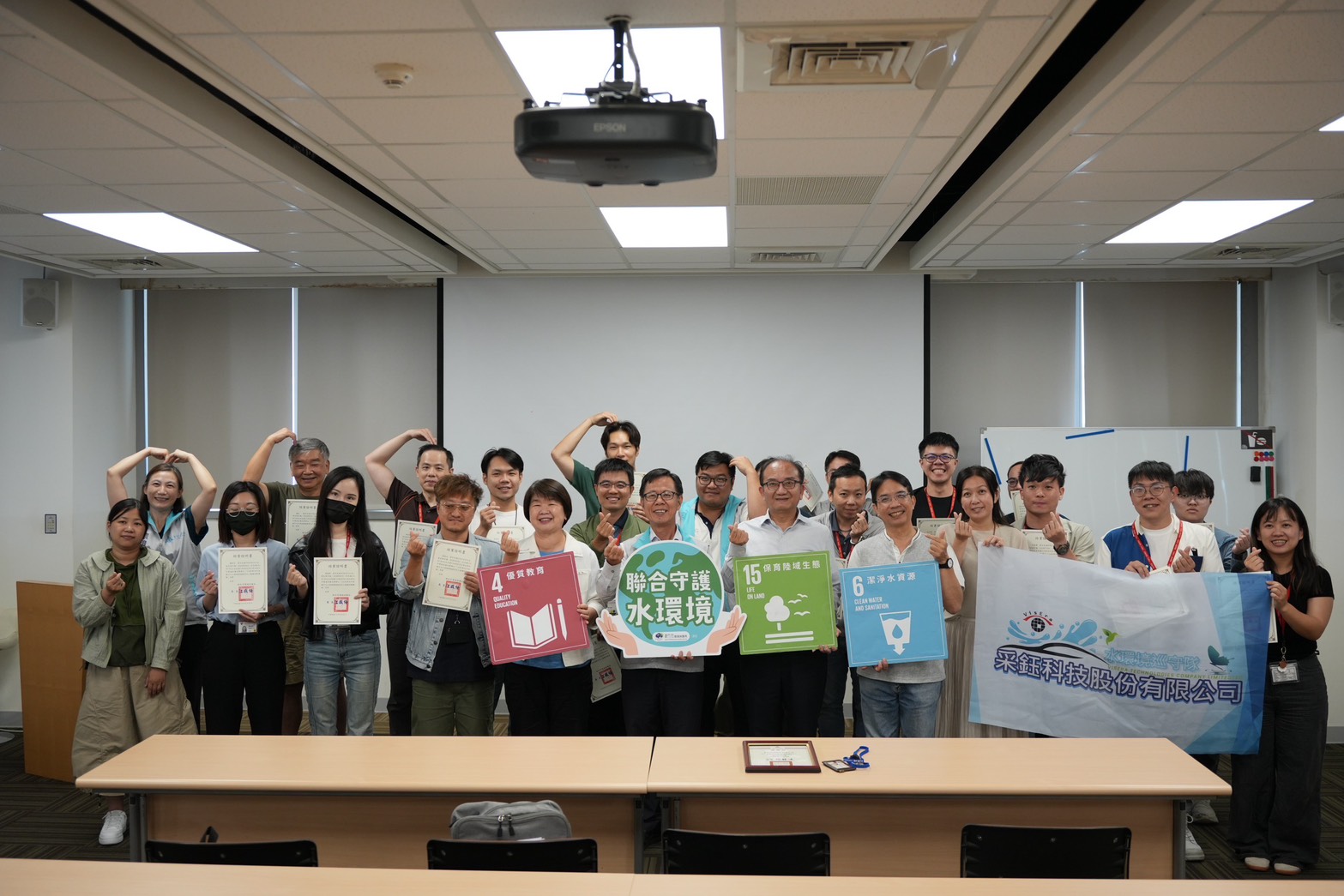 環保志工動起來！竹市府攜手企業守護溪埔子人工濕地 邱臣遠代理市長：公私協力共創永續城市